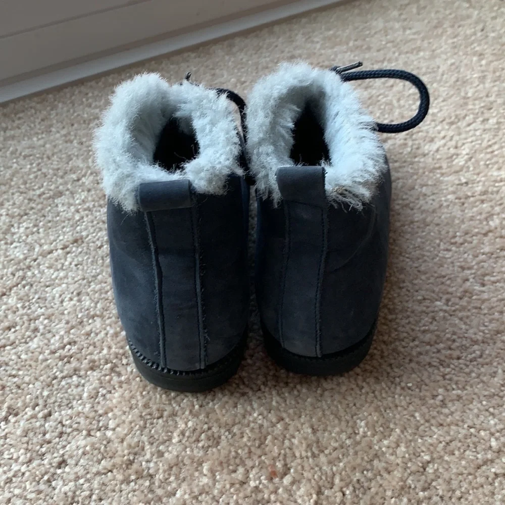 Bass winter lined suede booties
